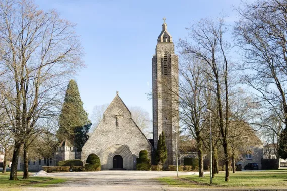 Eglise Sainte-Anne Tavaux (39) ; 1939 Henri Vidal architecte / caue39 01/2017