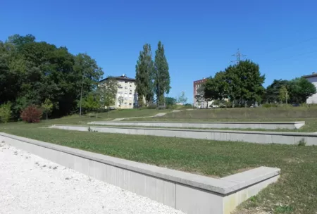 Parc urbain Quartier Mesnils Pasteur Dole (39)