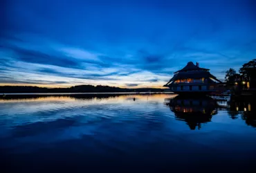 Le lac des Settons - La Pagode © Département de la Nièvre, Johan BOULET