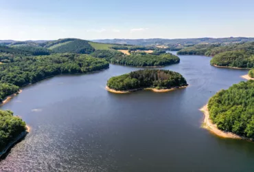 Le lac de Chaumeçon © Département de la Nièvre, Johan Boulet